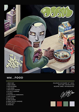 MF DOOM MM..FOOD Album Art