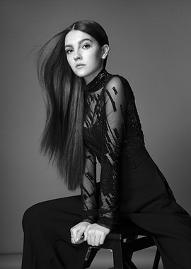 emily carey in Black Fashion