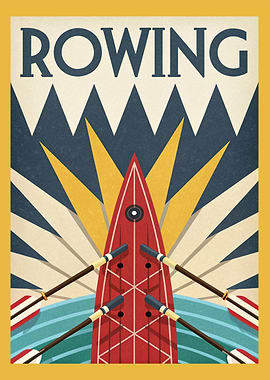 Rowing Poster