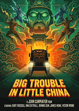 Big Trouble in Little China Movie Poster