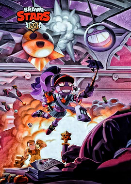 Brawl Stars El Primo and Spike