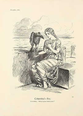 Columbia's Fix - A Woman and a Bird