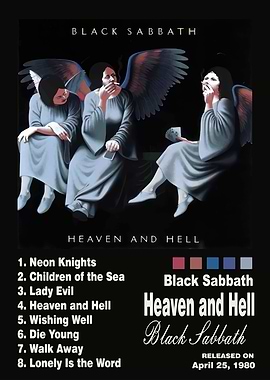 Black Sabbath Heaven and Hell Album Art