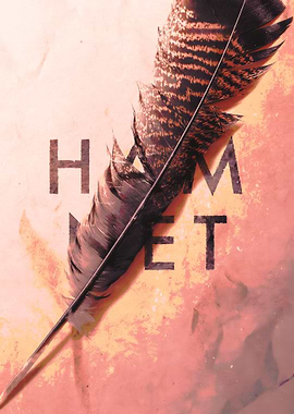 Feather and Text Art