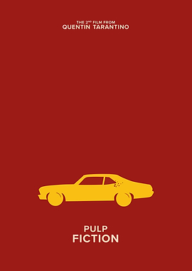 Pulp Fiction Minimalist Poster