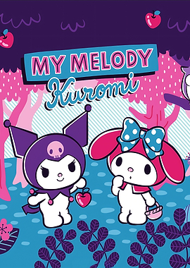 My Melody and Kuromi in a Forest