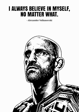 Alexander Volkanovski Motivational Quote
