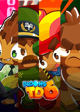 Bloons TD 6 Monkey Characters Montage
