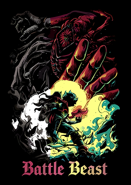 Battle Beast Anime Art