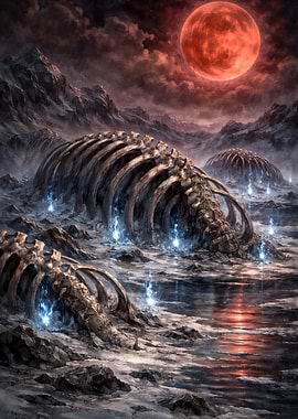 Graveyard of Giants - Dark Fantasy Soulsborne