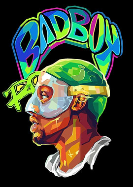 Bad Boy Portrait with Mask