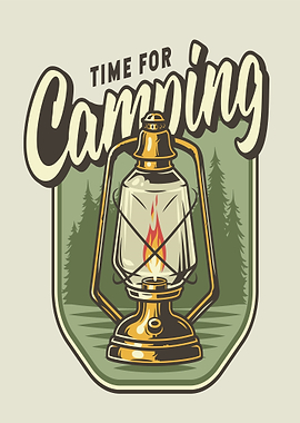 Time for Camping Lantern