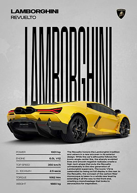 Lamborghini Revuelto Supercar