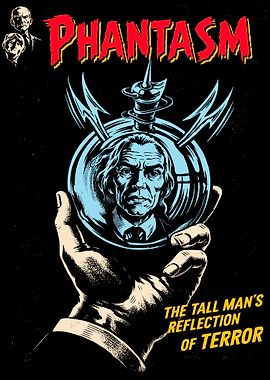 Phantasm Tall Man Reflection Poster