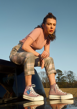 Millie Bobby Brown in Converse