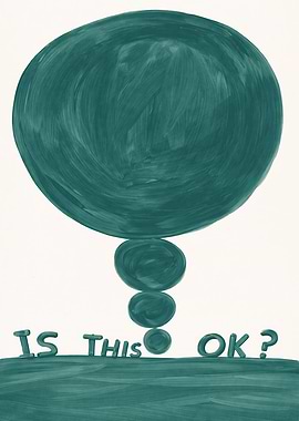 Is This OK? Thought Bubble Painting