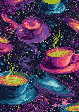 Cosmic Coffee Cups