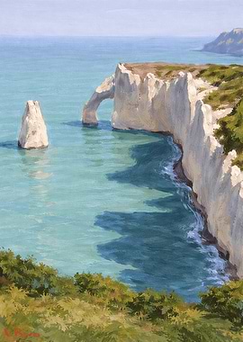 Coastal Cliffs and Arch