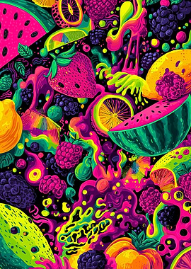 Psychedelic Fruit Explosion