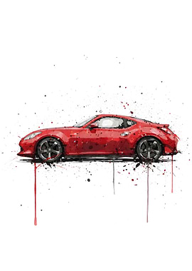 Nissan 370Z Passion Red