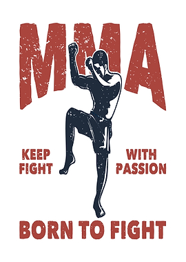 MMA Fighter Born to Fight