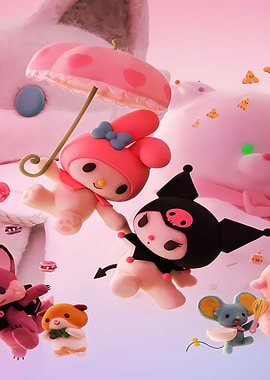 My Melody & Kuromi Art