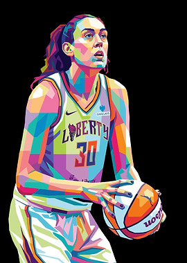 Breanna Stewart Basketball Player Wpap Art