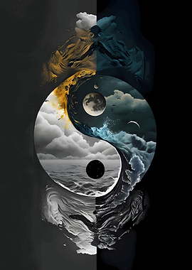 Yin Yang Cosmic Landscape