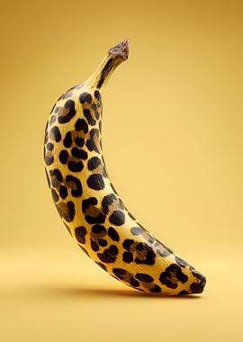 Leopard Print Banana