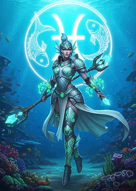 Pisces Zodiac Warrior