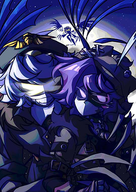 Dark Fantasy Characters with Wings