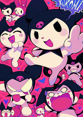 Kuromi and Friends Collage