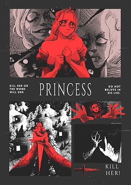 Princess and Dark Figures