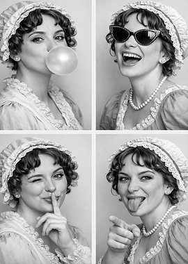 Jane Austen Photo Strip