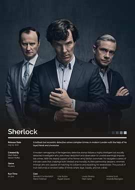 Sherlock TV Show Poster