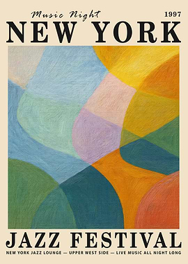New York Jazz Festival Poster