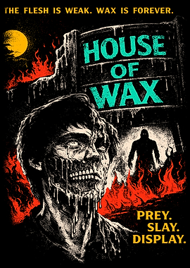 House of Wax Horror Poster