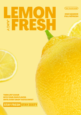 Lemon Fresh Juicy Refreshment