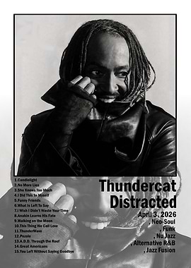 Thundercat Distracted Album Art