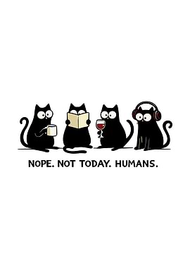 Cats Saying Nope to Humans