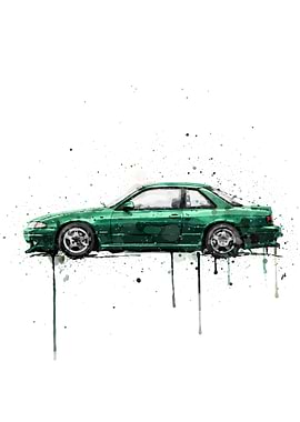 Nissan Silvia Emerald Green