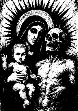 Macabre Holy Family