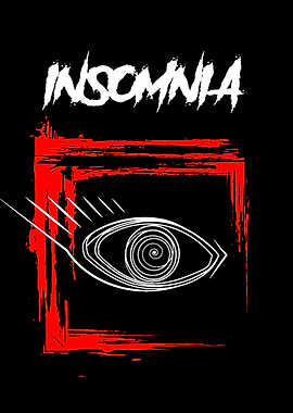 Insomnia Eye Graphic