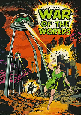 War of the Worlds Comic Cover