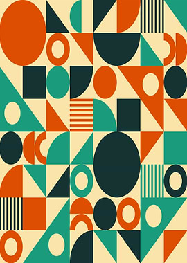 Geometric Abstract Pattern