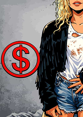 Worst Girl in America Slayyyter Album Illustration