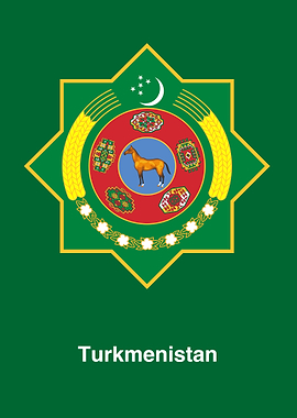 Flag of Turkmenistan