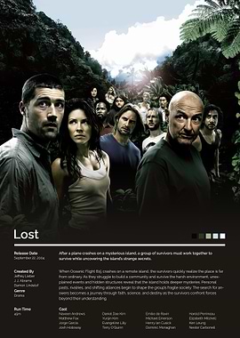 Lost TV Show Poster