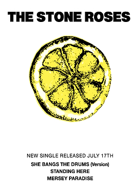 The Stone Roses Single Release Poster