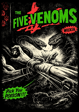 The Five Venoms Wuxia Movie Poster